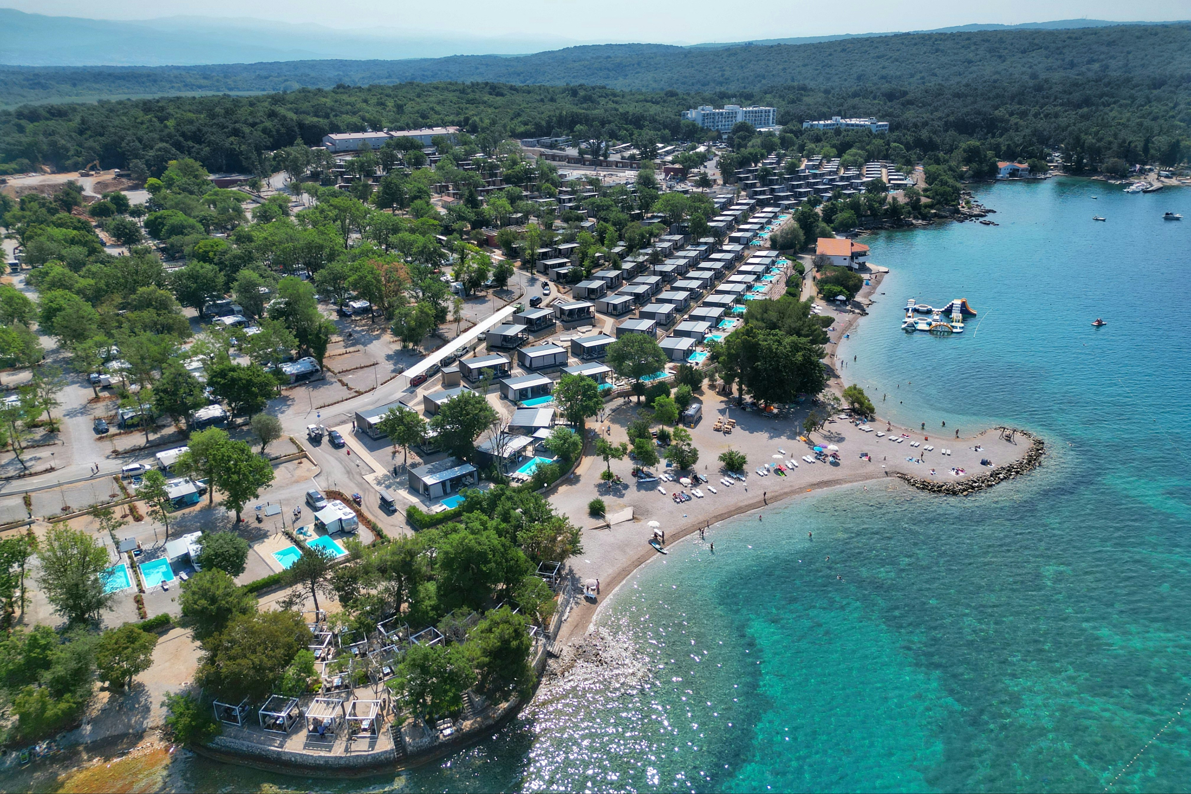 Aminess Style Camping Atea Resort  - Campingplatz aus der Vogelperspektive