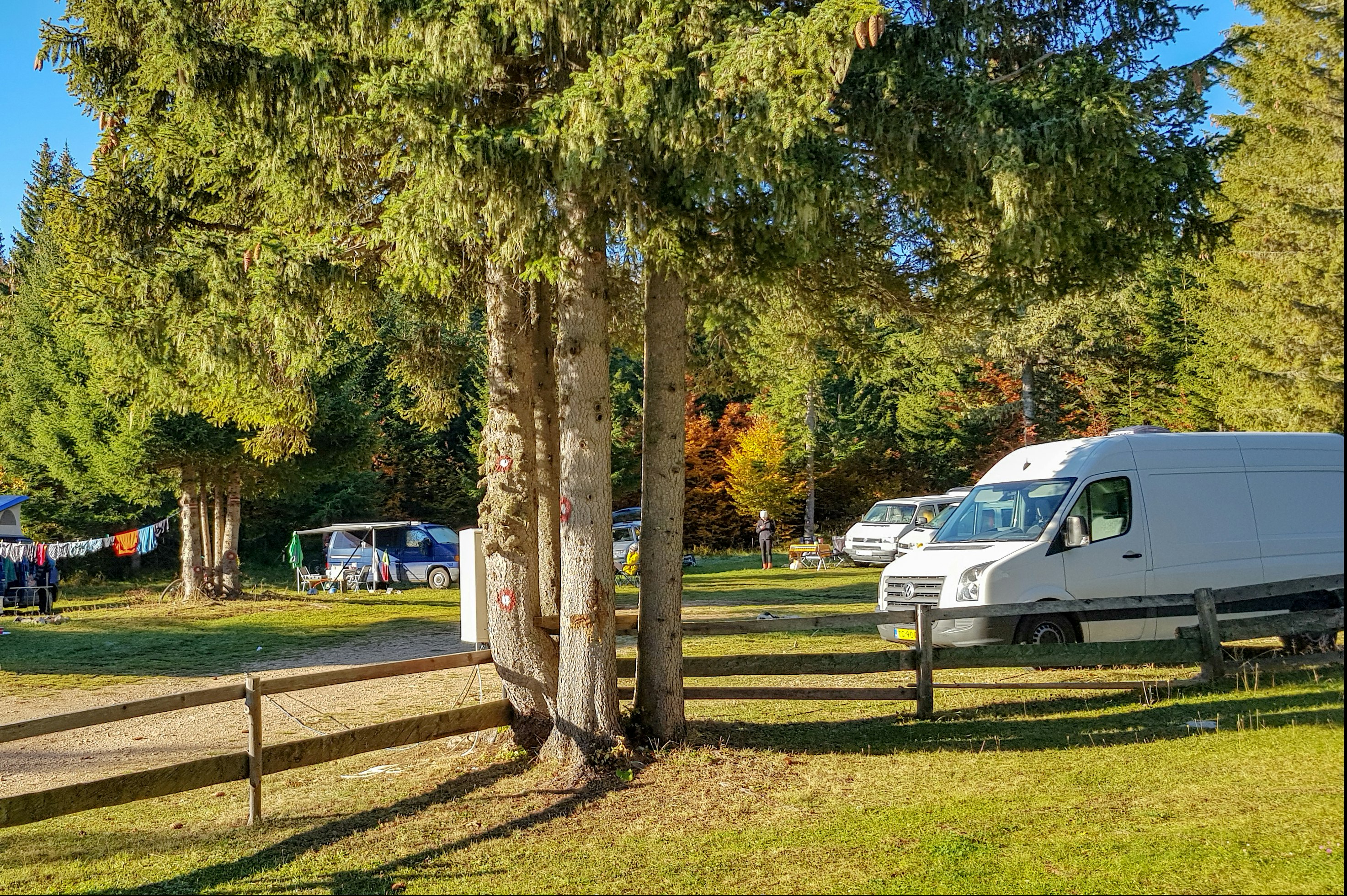 Autocamp Razvršje - Standplätze auf dem Campingplatz