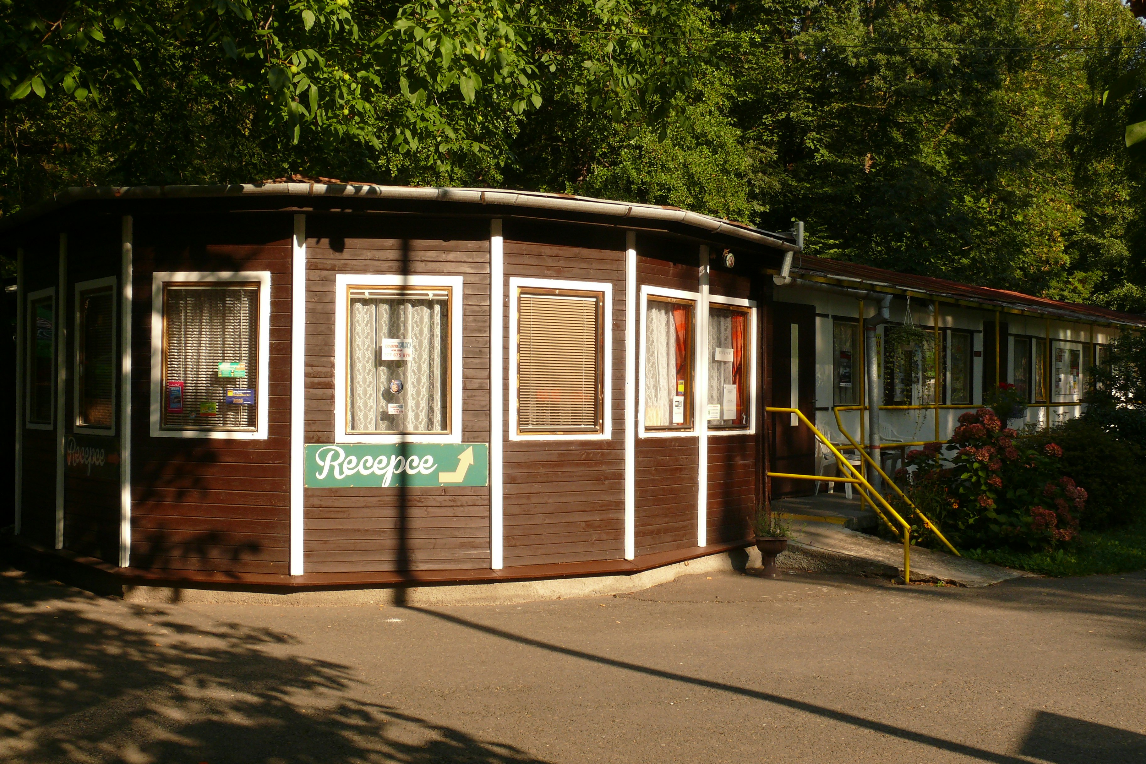 Autocamp Šternberk -  Rezeption vom Campingplatz