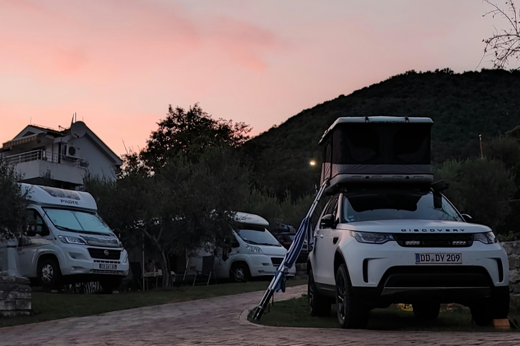 Autocamp Zlokovic - Standplätze auf dem Campingplatz