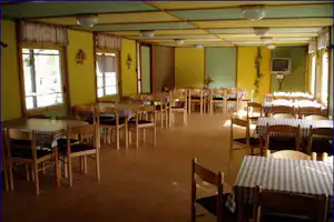 Autocamping Příhrazy Innenansicht der - Restaurant des Campingplatz