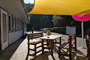 Campingpark Kirchzell - Restaurant vom Campingplatz mit Terrasse