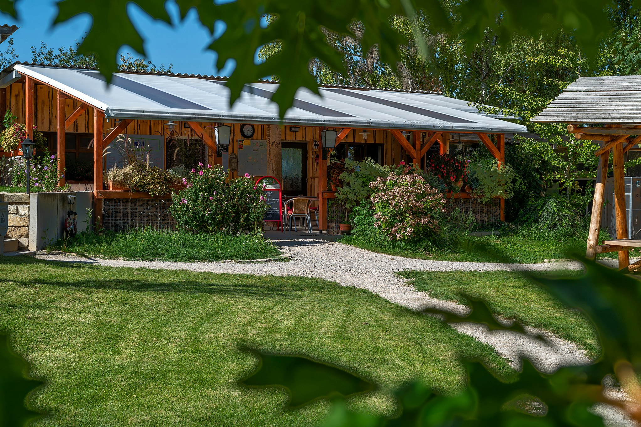 Campingplatz Ettersburg  Bad-Camp Ettersburg - Die Rezeption des Campingplatzes