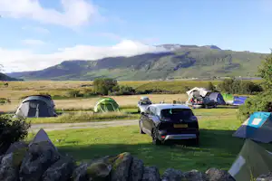 Badrallach Bothy and Campsite - Standplätze auf dem Campingplatz