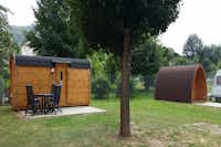 Bären-Camp  -  Mobilheime vom Campingplatz im Grünen