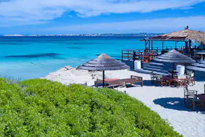 Baia di Gallípoli Camping Resort - Blick auf den Strand und das Meer