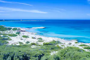 Baia di Gallipoli Camping Resort Baia di Gallípoli Camping Resort - Luftaufnahme des Strandes