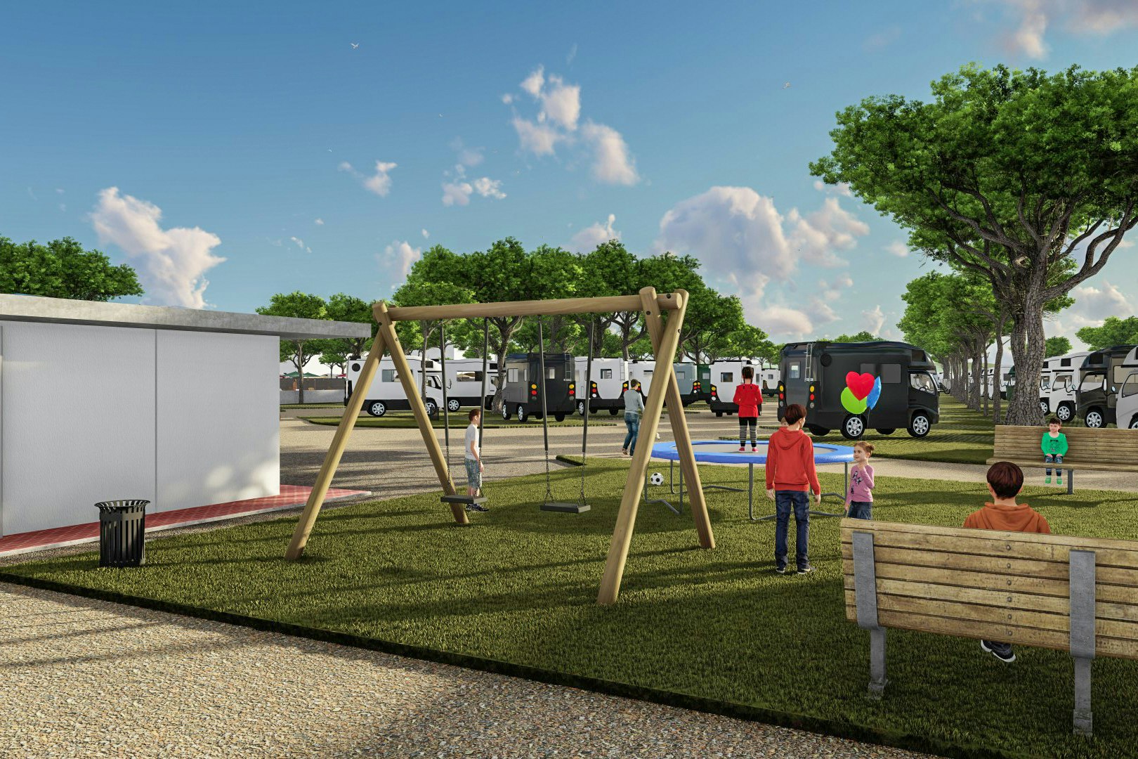 Baia Holiday La Gallura  - Kinderspielplatz auf dem Campingplatz (temporary, delete as soon as new pics are available)