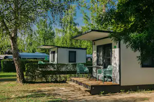 Balatontourist Camping Naturist Berény - Mobilheime auf dem Campingplatz