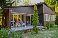 Balatontourist Camping & Bungalows Vadvirág - Ferienwohnung mit Terrasse