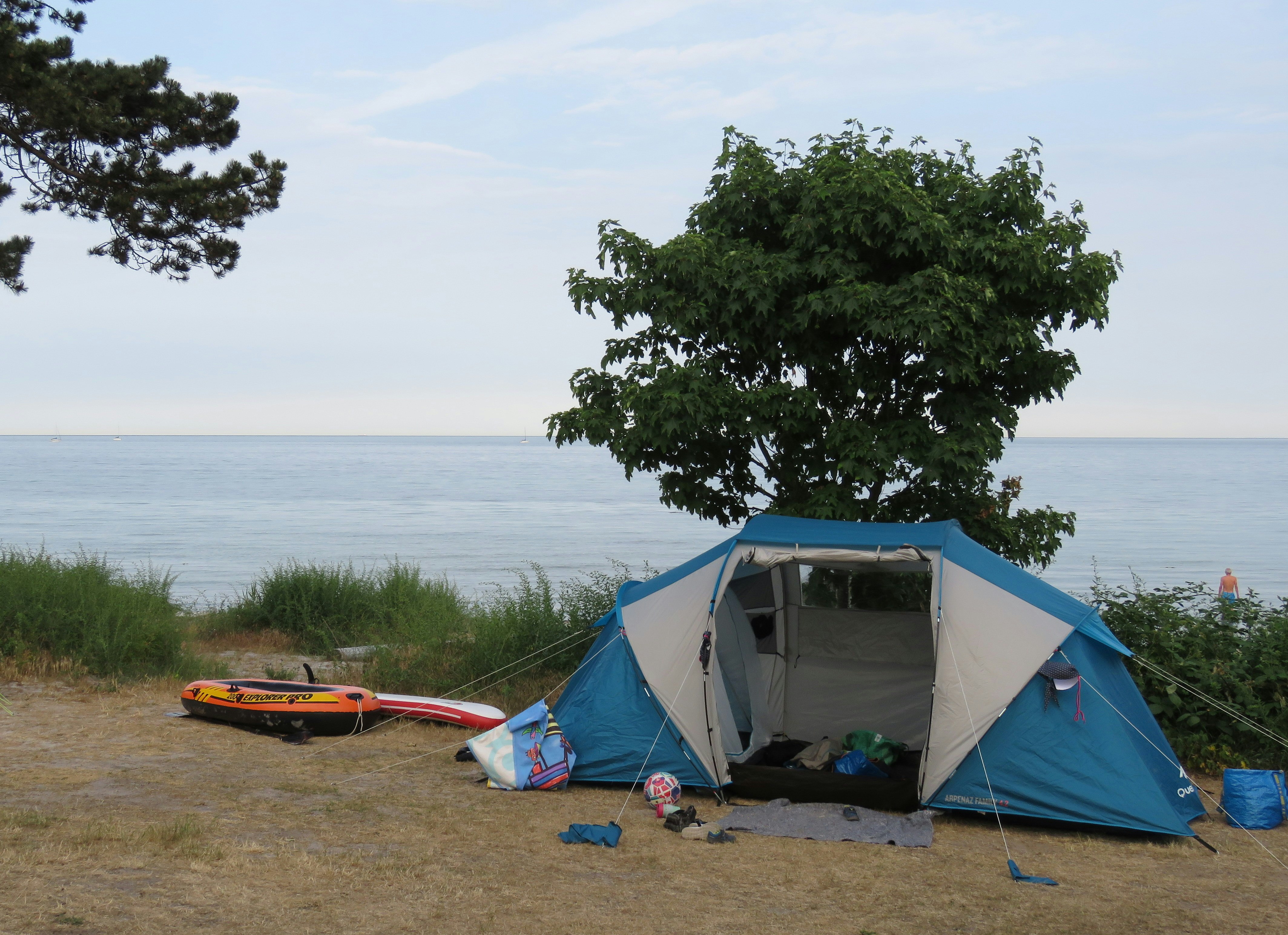 Ballen Strandcamping - Campingbereich für Zelte am Meer
