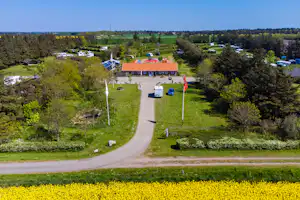 Ballum Camping - Einfahrt des Campingplatzes