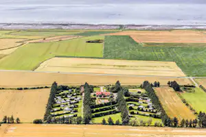 Ballum Camping - Übersicht auf das gesamte Campingplatz Gelände