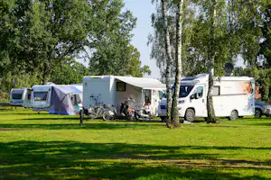 Barracuda Beach Camping am See - Stellplätze im Grünen