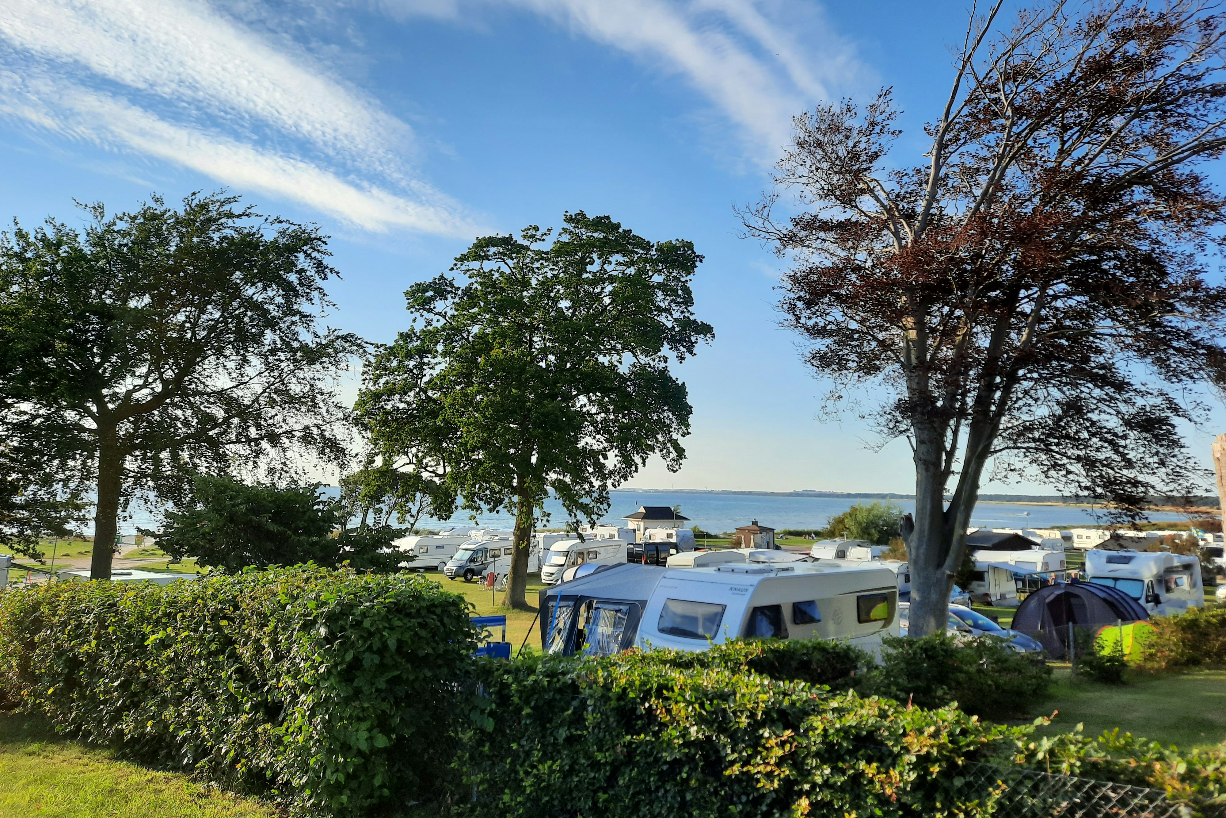 Barsebäckstrand Camping & Stugby - Stellplaetze in Strandnähe