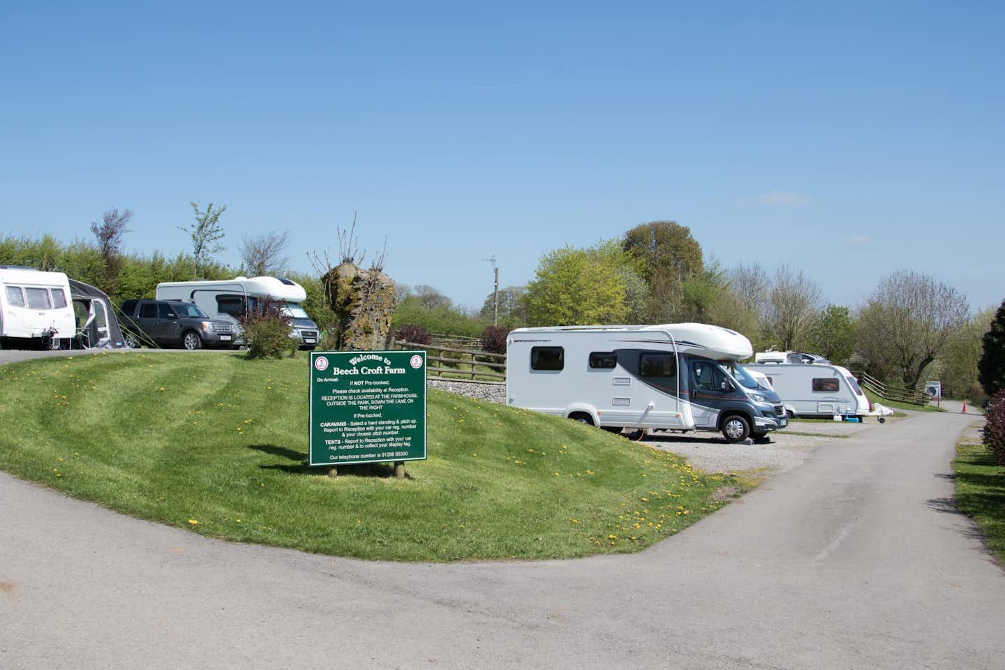 Beech Croft Farm Caravan Park - Stellplätze auf dem Campingplatz