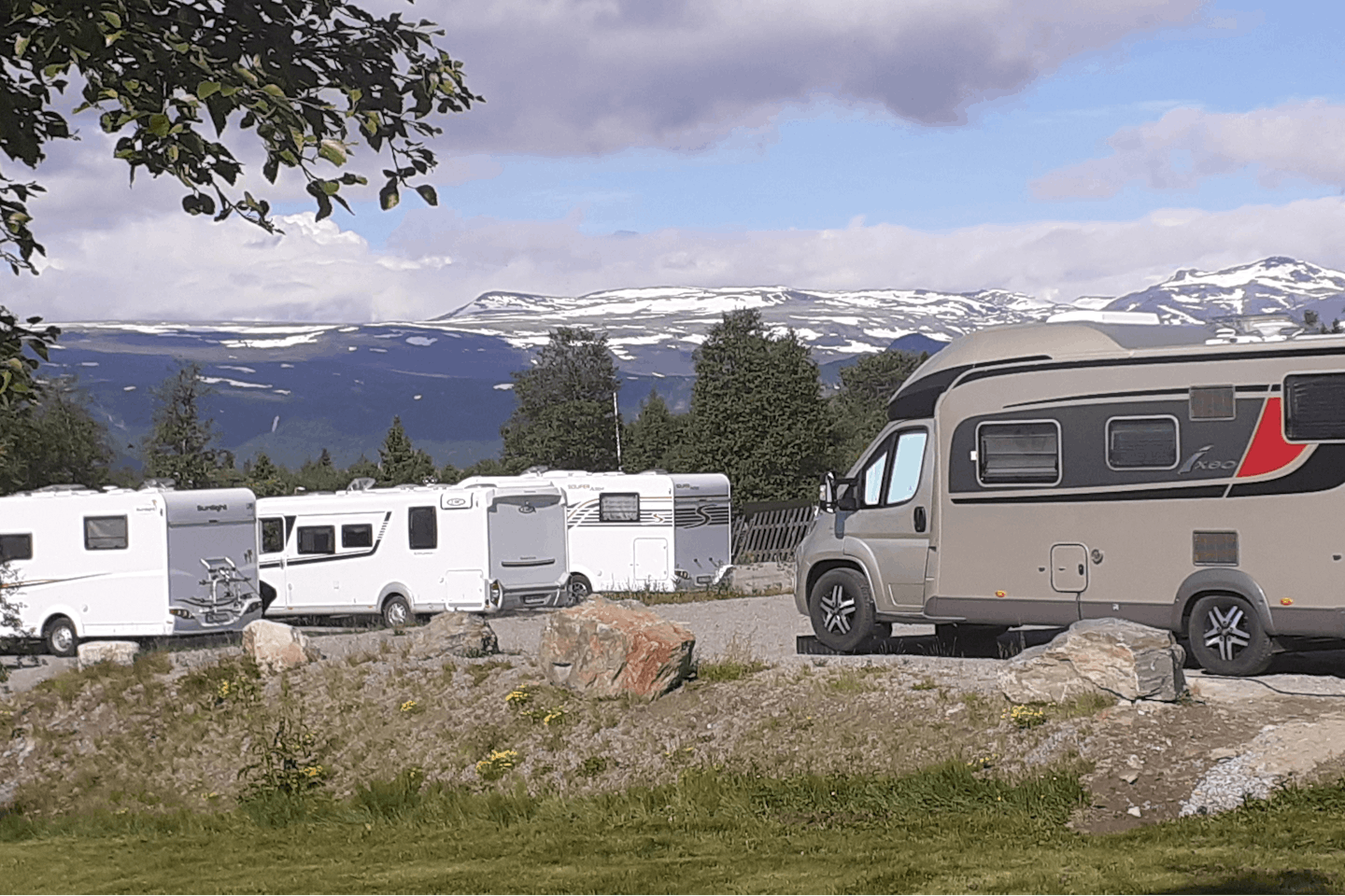 Beitostølen hytter & Camping - Stellplätze auf dem Campingplatz