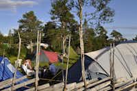 Beitostølen hytter & Camping - Zeltwiese auf dem Campingplatz