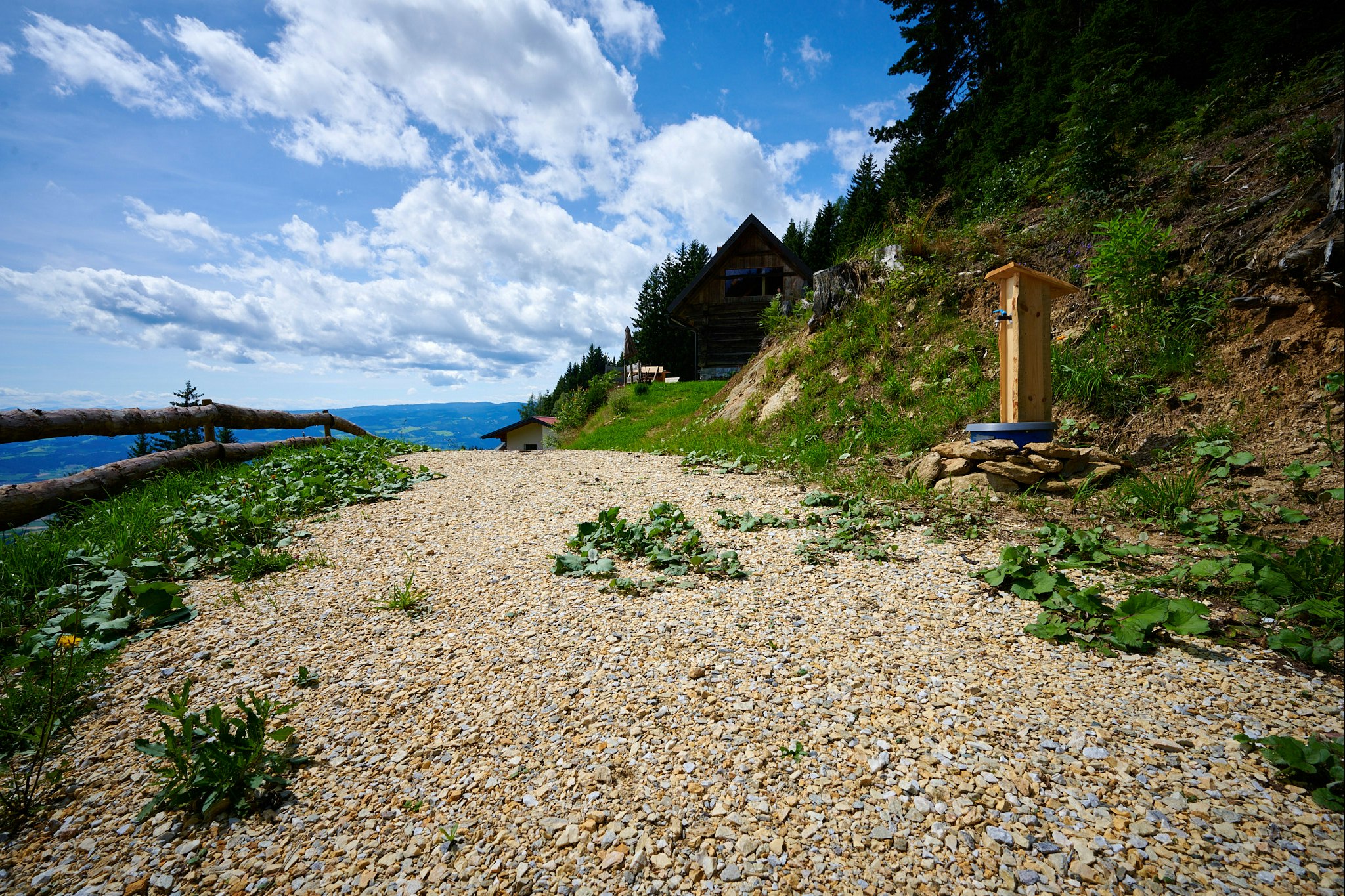 BergSpektive – Privat AlpinCamping - Standplätze mit Wasser- und Stromanschluss