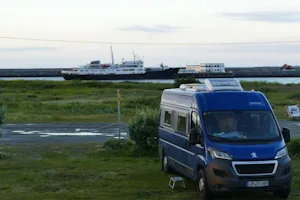 Berlevåg Camping - Wohnwagenstellplatz vom Campingplatz