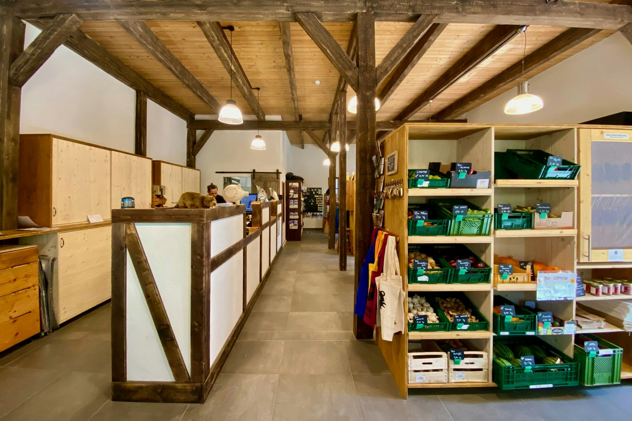 Biber Ferienhof - Hofladen auf dem Campingplatz