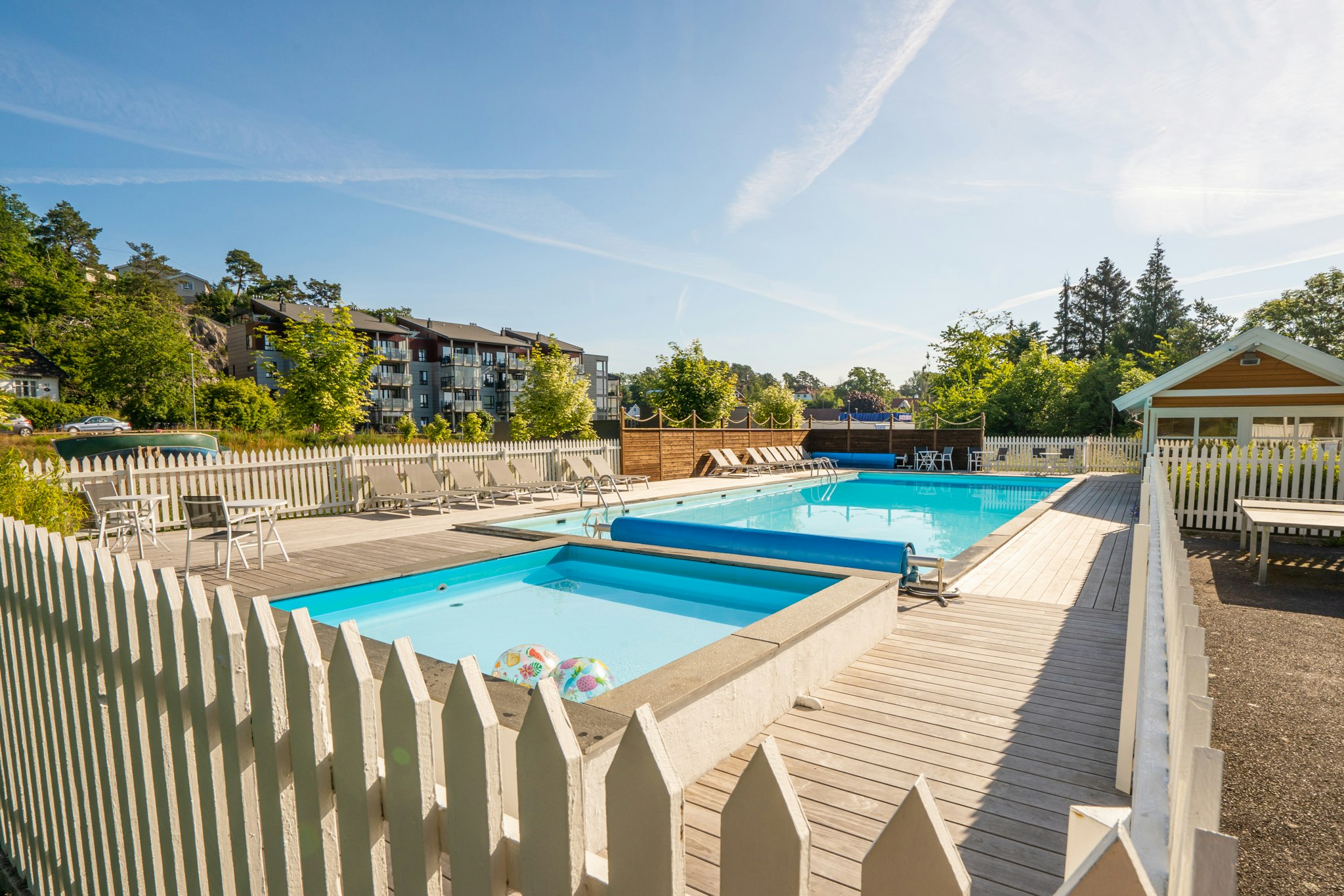 Topcamp Bie - Poollandschaft des Campingplatzes