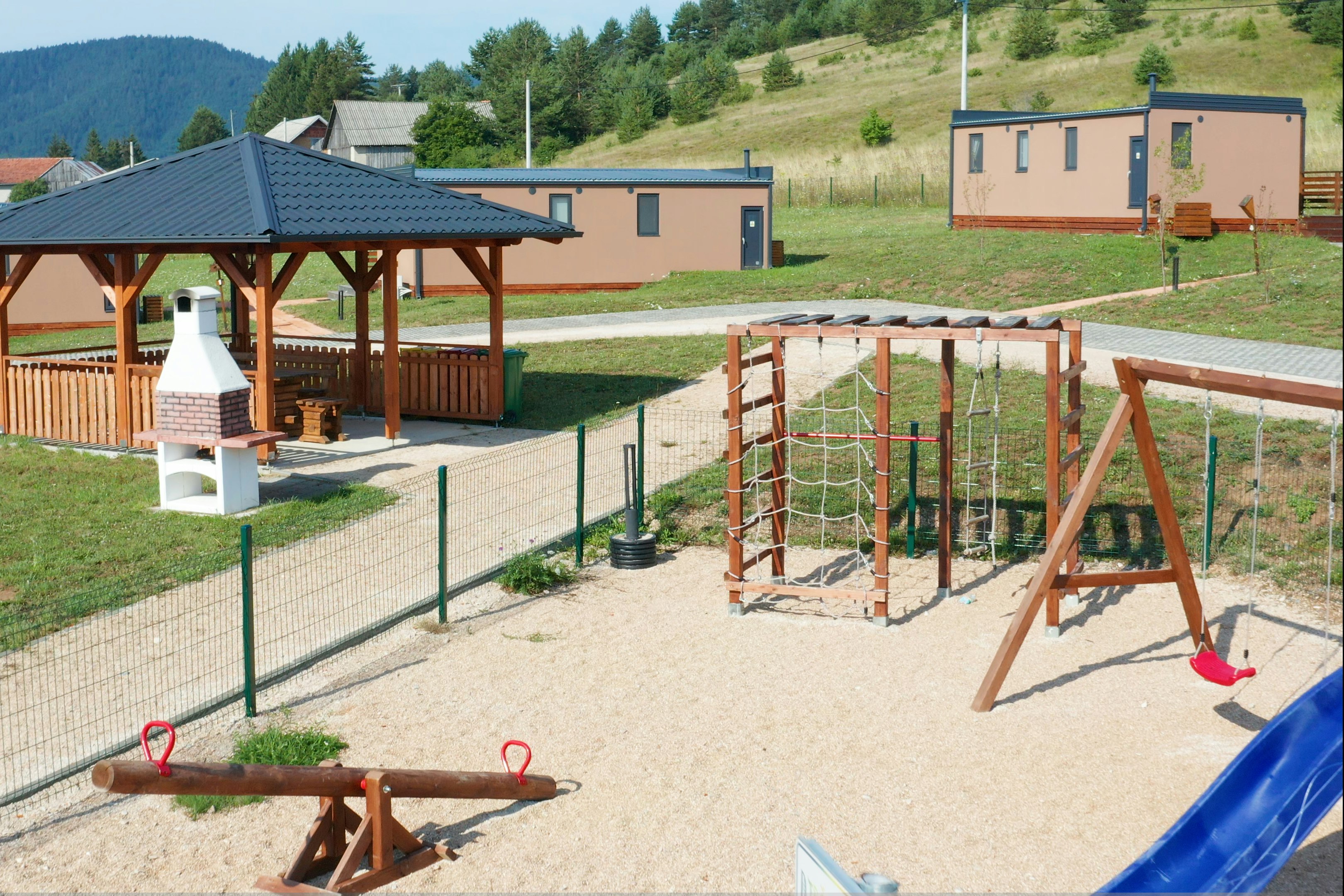 Big Bear Plitvice Nature Resort  - Kinderspielplatz auf dem Campingplatz