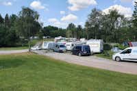 Billingens Stugby o Camping - Wohnmobil- und  Wohnwagenstellplätze auf dem Campingplatz