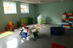 Birkhede Camping - Indoor Spielplatz auf dem Campingplatz