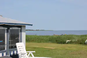 Bjerregaard Camping - Stellplatz vom Campingplatz mit Blick auf die Nordsee