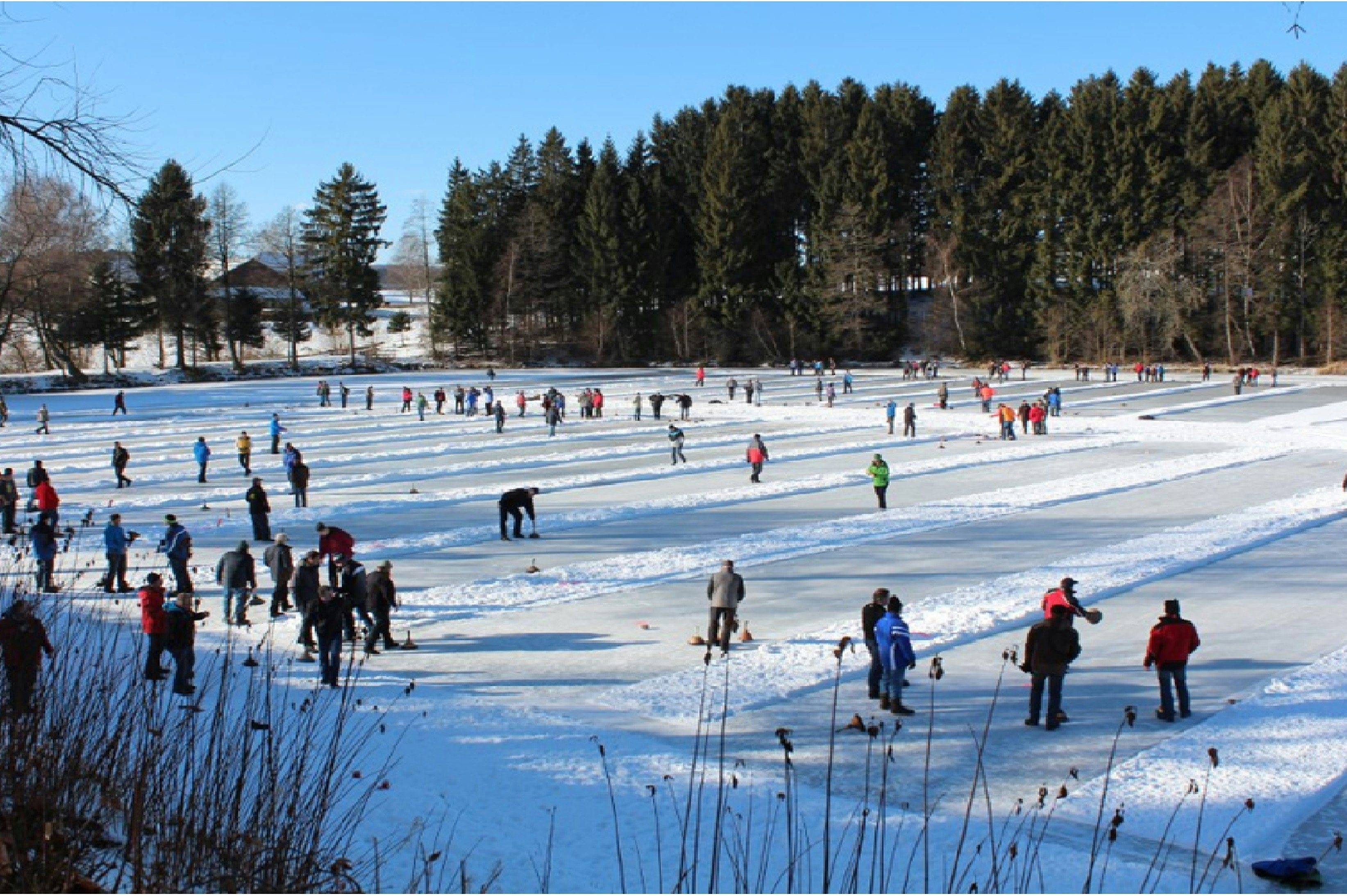 Böhmerwaldcamp Klaffer - Curlingfeld am Campingplatz