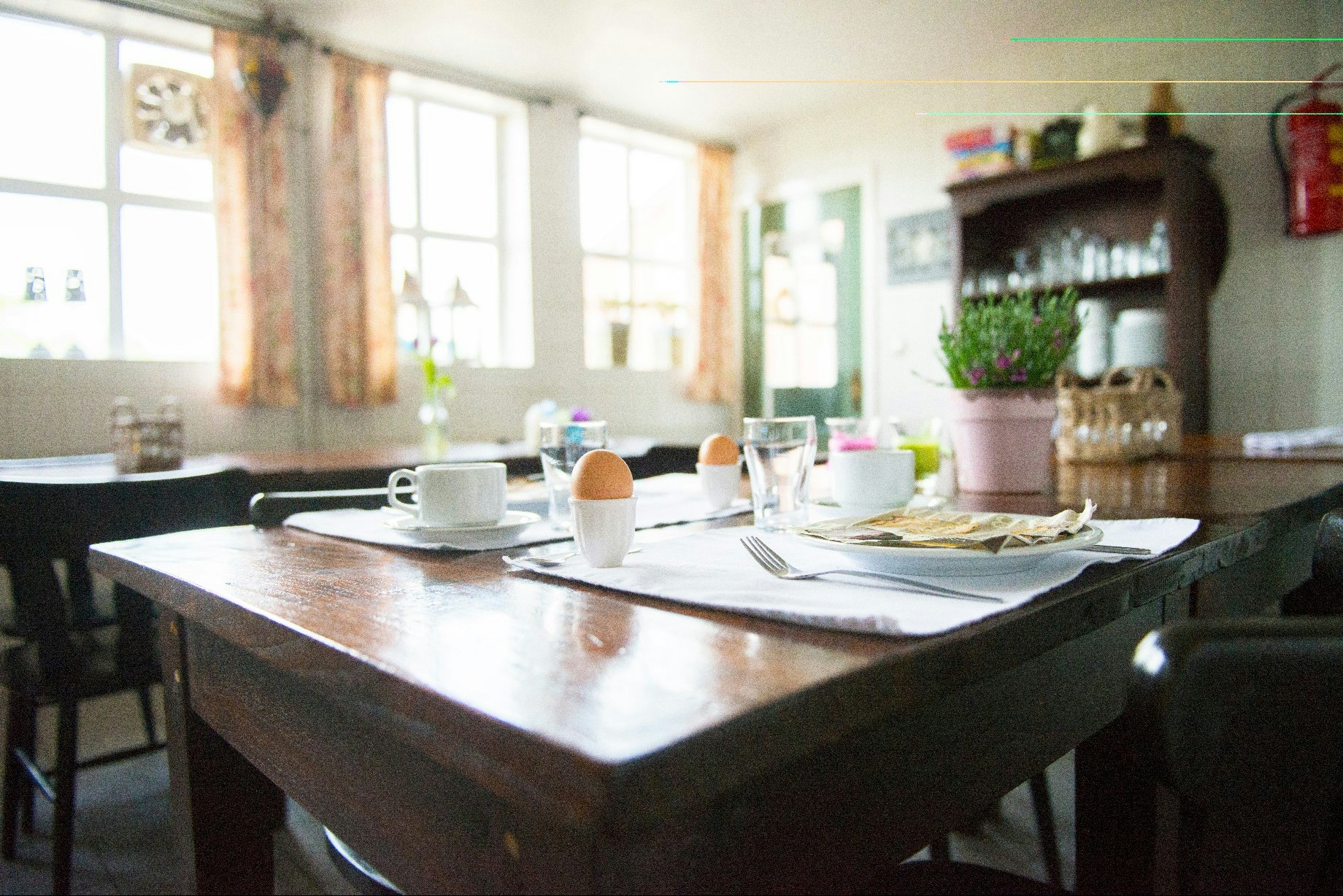 Boerderij De Boterbloem - Frühstücksraum auf dem Campingplatz