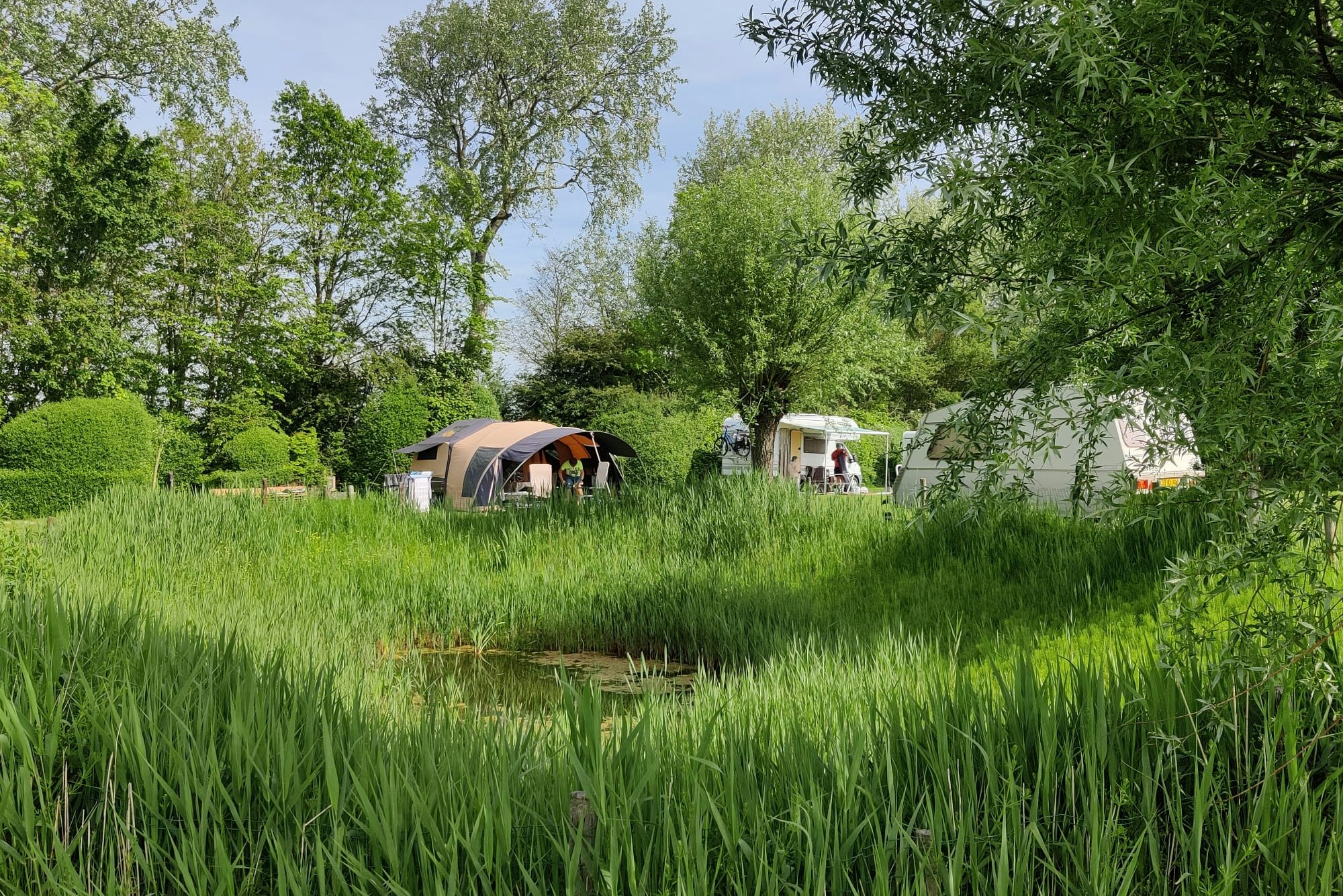 Boerderijcamping De Oosthoek - Standplätze auf dem Campingplatz