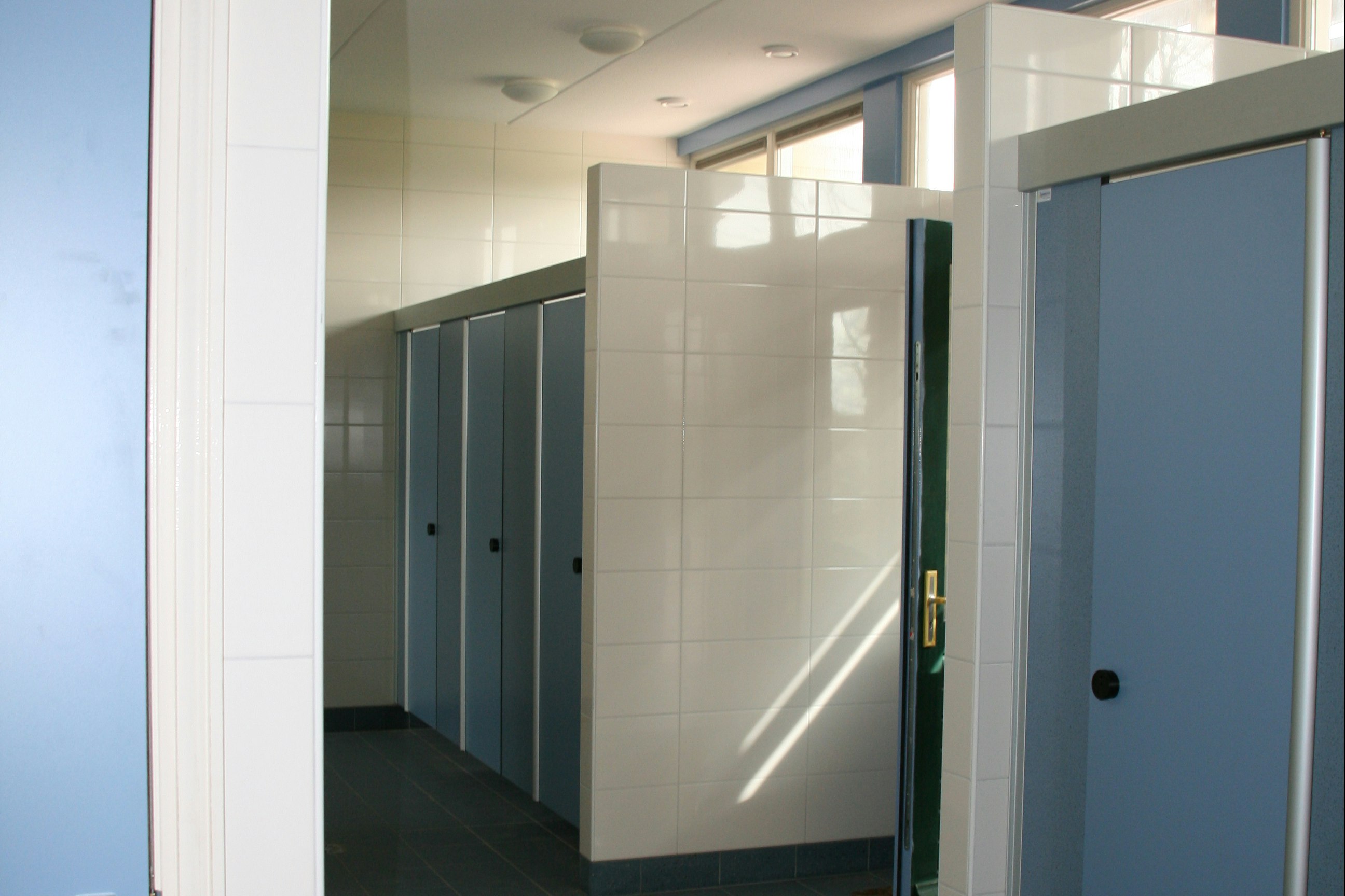 Boerderijcamping Den Hoek  - Innenansicht des Sanitärgebäudes