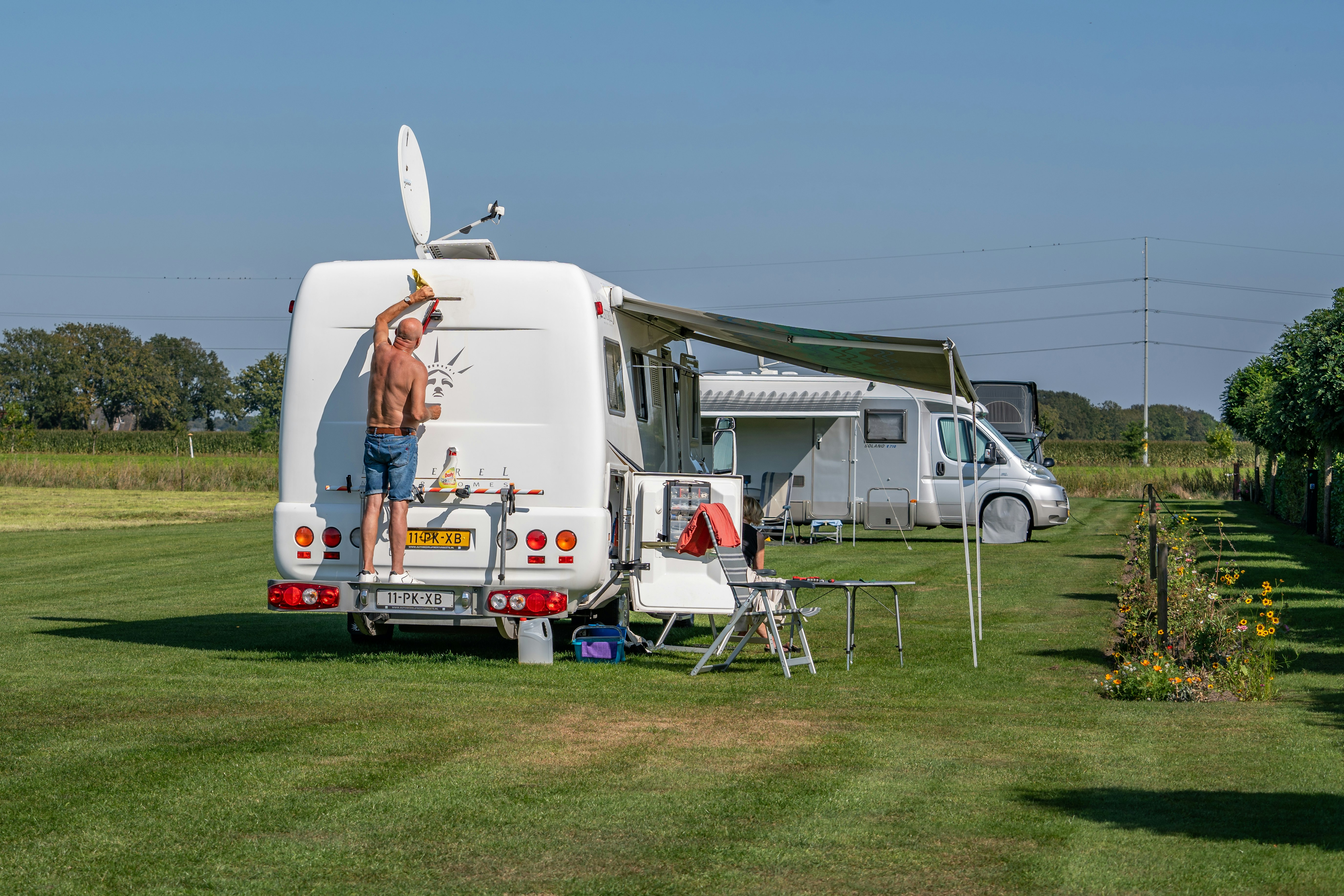 Boerderijcamping Varsenerveld - Standplätze auf dem Campingplatz