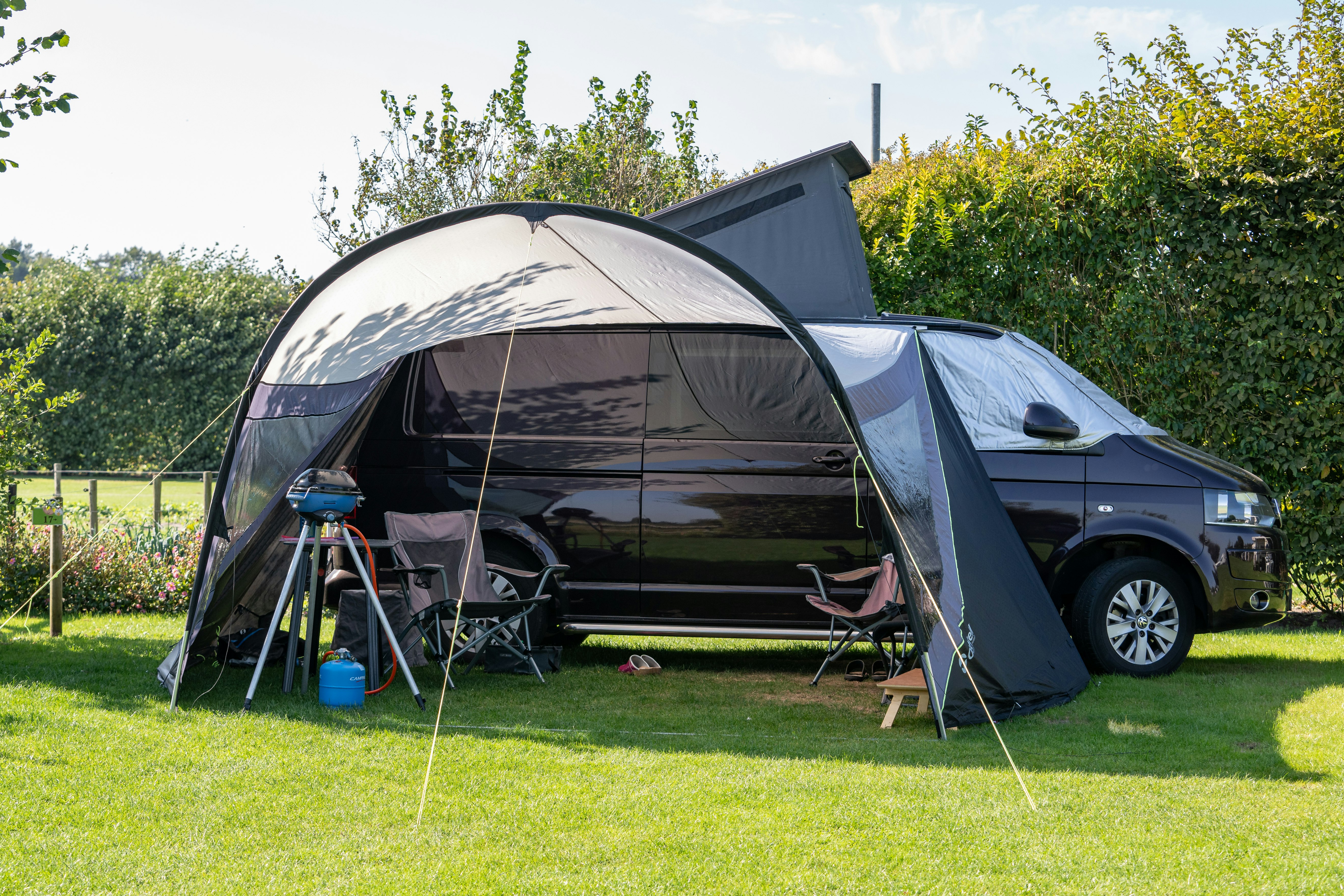 Boerderijcamping Varsenerveld - Wohnmobil auf Standplatz