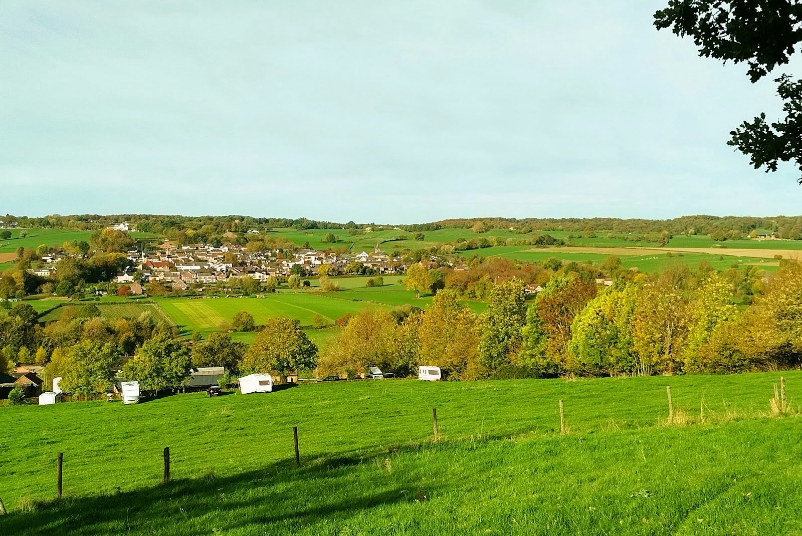 Boerderijcamping Voncken - Blick in die Umgebung des Campingplatzes