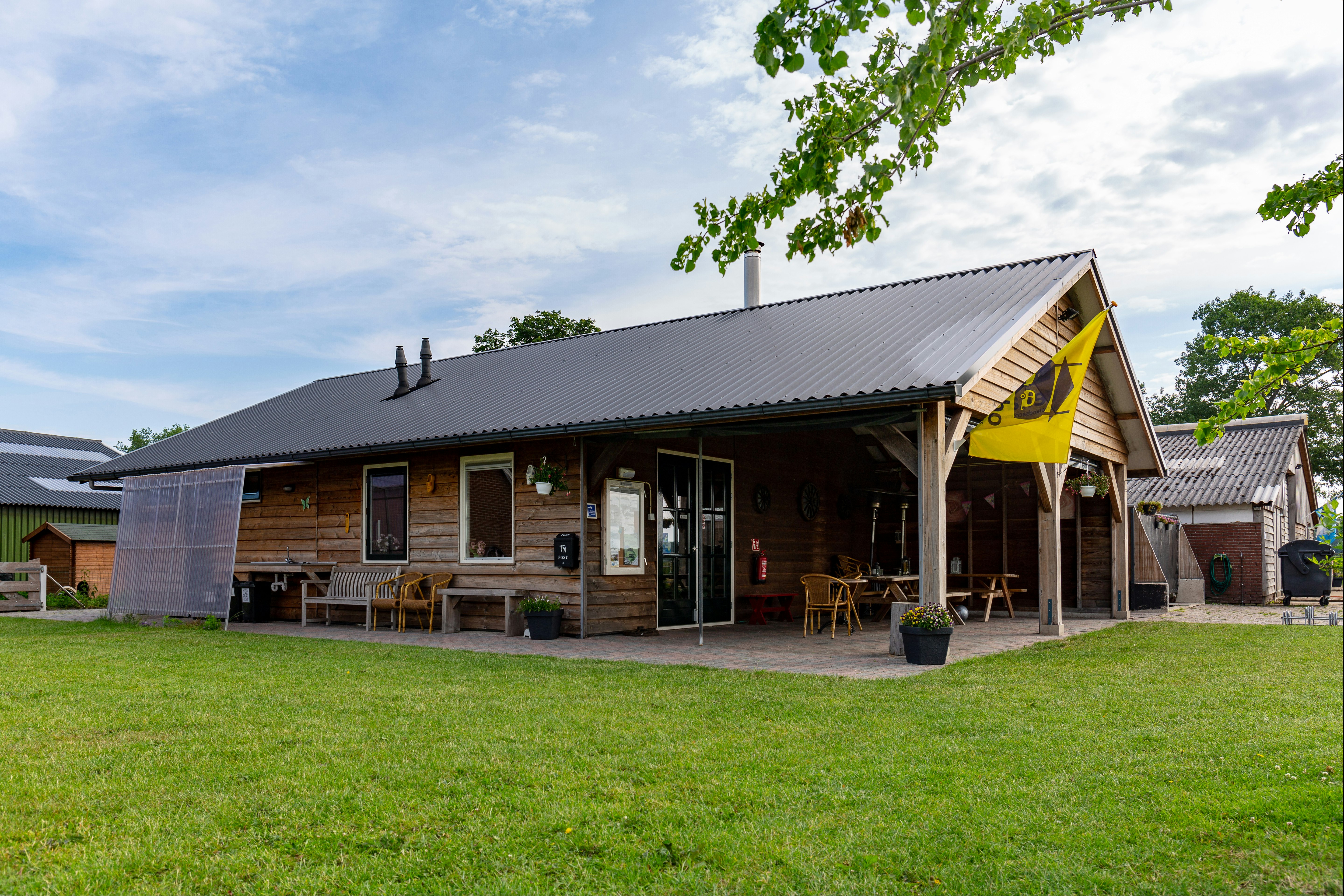 Boerencamping Het Scholtemeijer - Rezeption des Campingplatzes