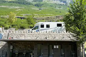 Boga Alpine Resort - Standplätze auf dem Campingplatz