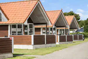 First Camp Bogense City - Fyn - Mietunterkünfte mit Terrassen