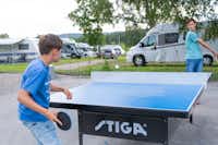 Topcamp Bogstad - Oslo - Tischtennisplatte auf dem Campingplatz