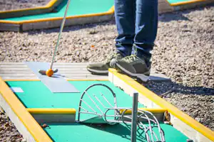 Borås Camping Boras Camping - Minigolfanlage auf dem Campingplatz