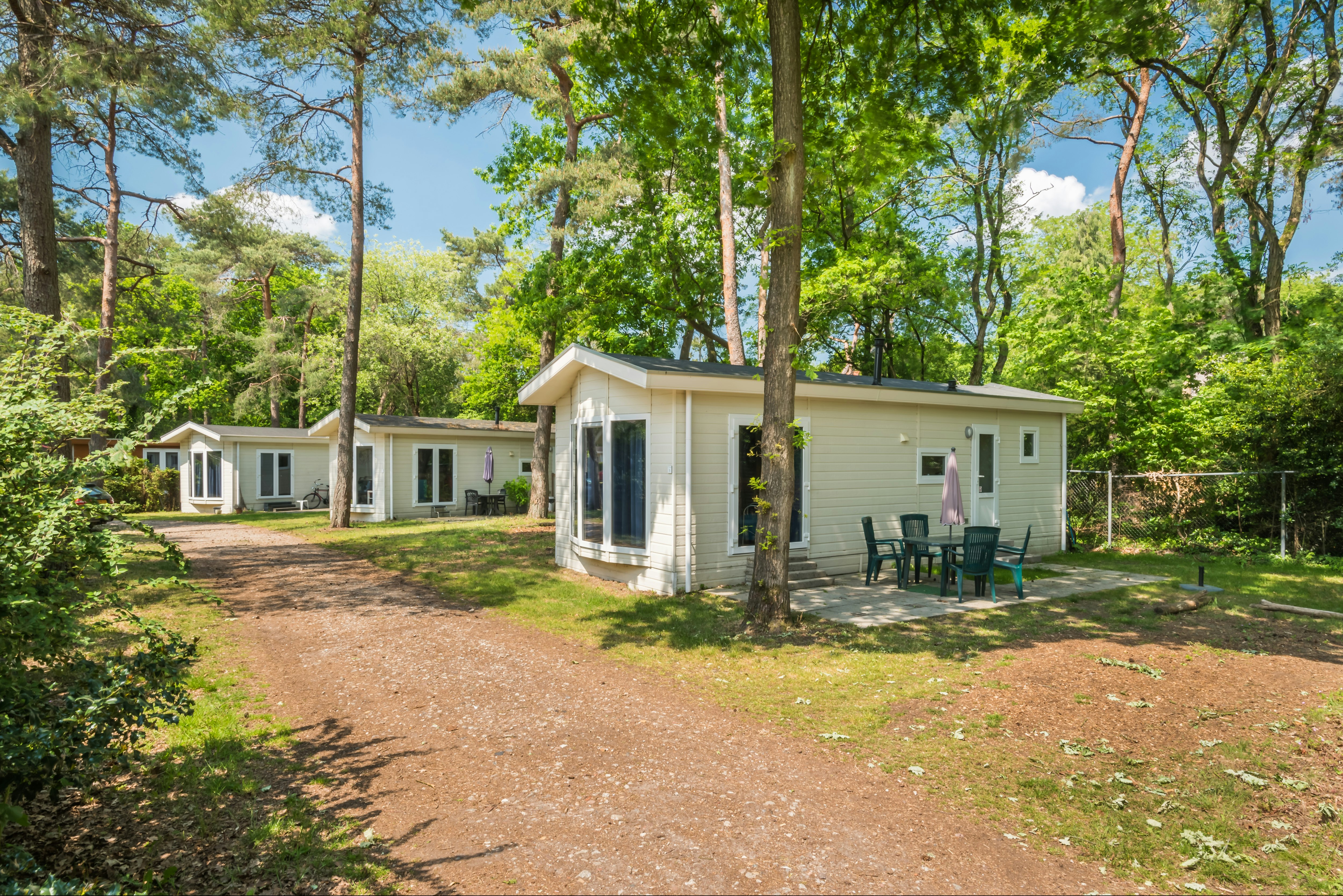 Bos Park Bilthoven  - Mobilheime auf dem Campingplatz