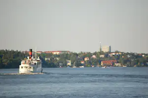 Bredäng Camping Stockholm - mit Blick auf den See und die Stadt