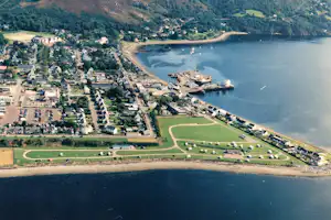 Broomfield Holiday Park - Campingplatz aus der Vogelperspektive