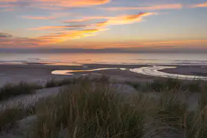 Børsmose Strand Camping- Badestrand beim Campingplatz
