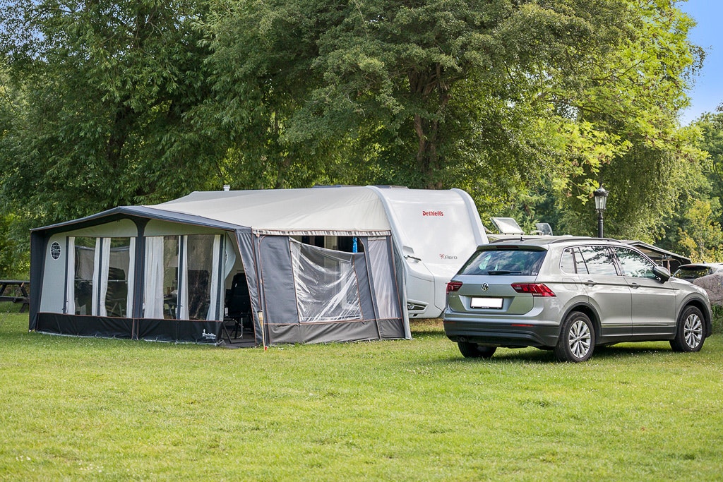 First Camp Bøsøre Strand - Fyn - Stellplatz auf der Wiese