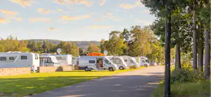 Båstad Camping - Wohnmobil- und Wohnwagenstellplätze auf dem Campingplatz