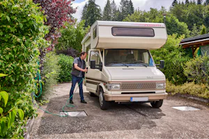 BurgStadt Camping - Boden-Tankentsorgung auf dem Campingplatz