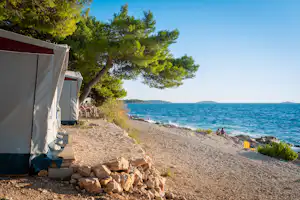 Camp Adriatic Primošten - Standplätze mit direkten Meerblick